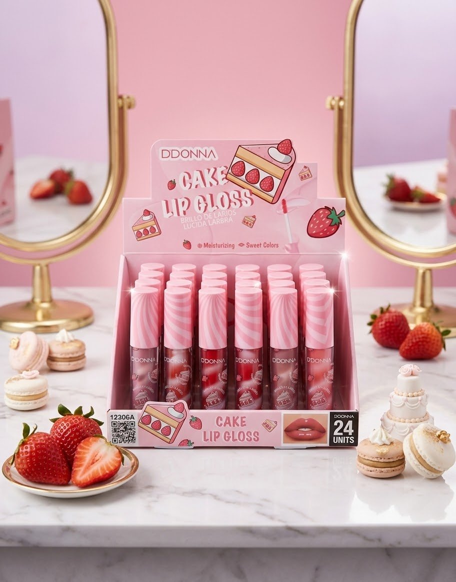 Lip gloss Cake