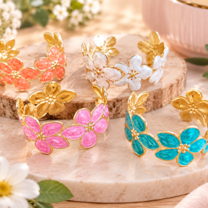 Bracelet fleuri