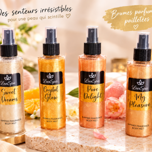 Brume pailletée et parfumée - 200ml