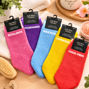 Chaussettes mots doux