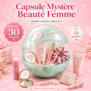 CAPSULE MYSTÈRE BEAUTÉ FEMME